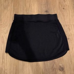Black Athleta Mini Skirt